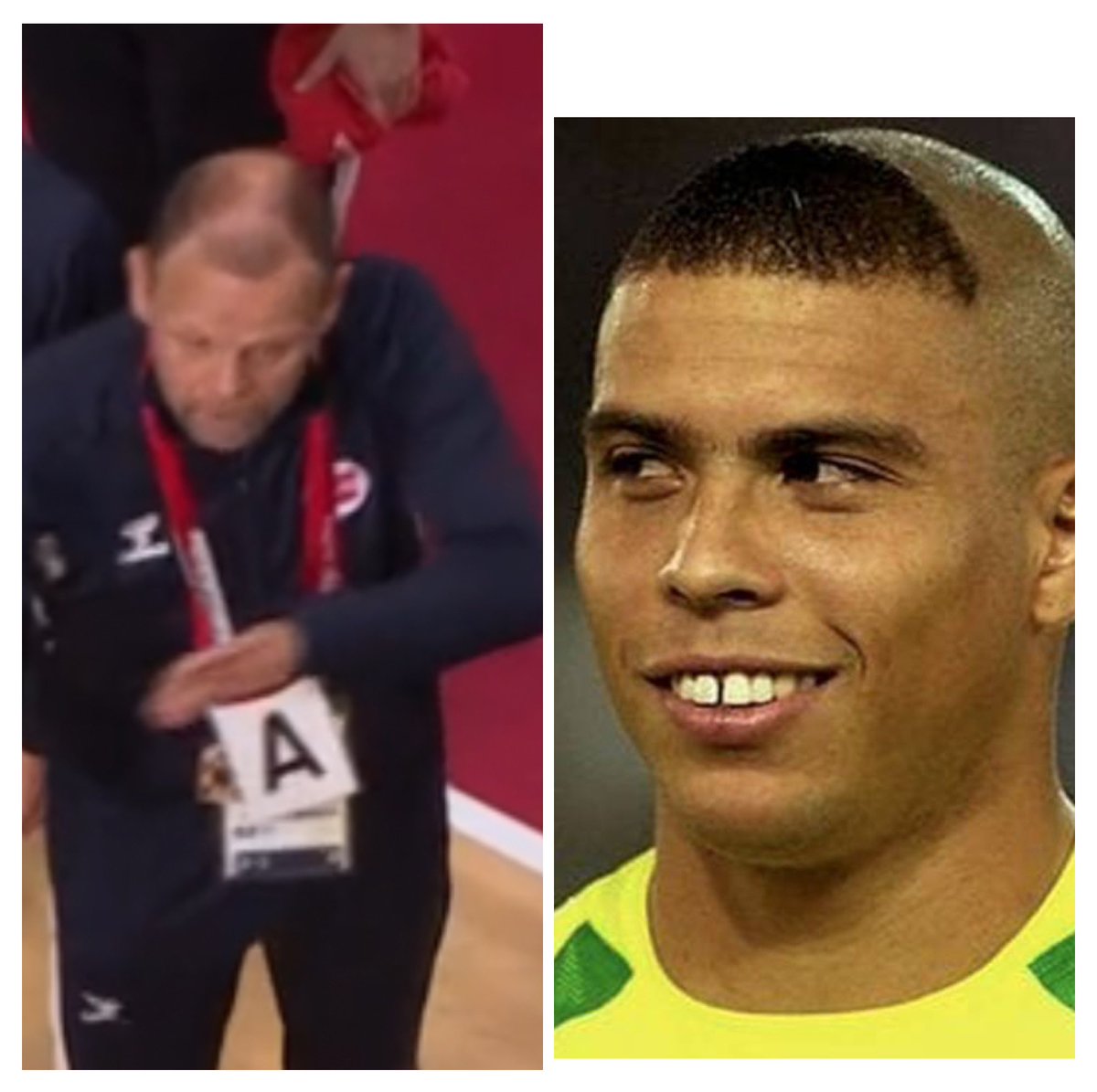 Ser ut som Thorir har fått inspirasjon fra en viss brasilianer, når det kommer til hårsveisen i årets OL. #Handball
