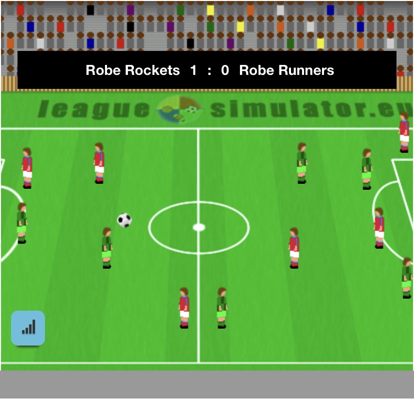 Robe_Org's tweet photo. The final of the RFC has taken place with the robe rockets becoming our first champions #GreenJuly #RobeNews #micronations https://t.co/3yViHASetI