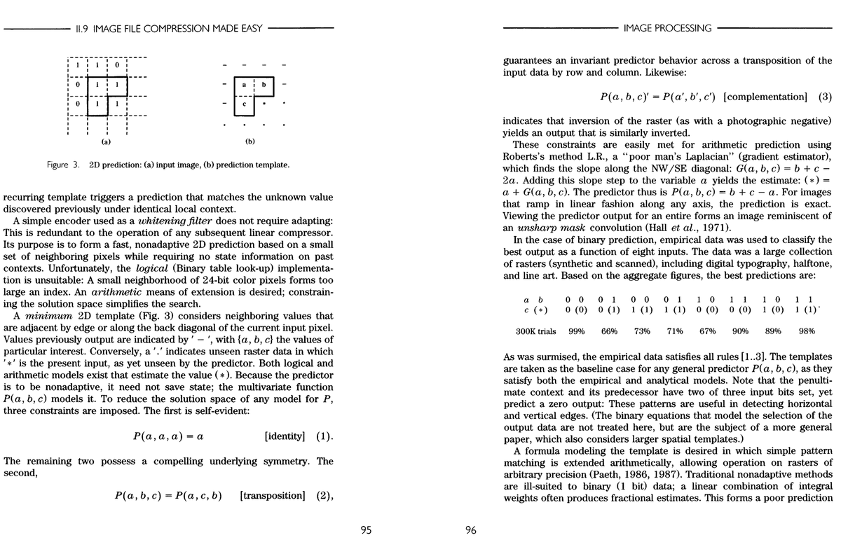 appendens's tweet photo. 📄 Paeth (1991) Image file compression made easy https://t.co/ilJd3vtLIp
👨‍🏫 Alan W. Paeth https://t.co/xparukNLQb https://t.co/atQfAzgs2q