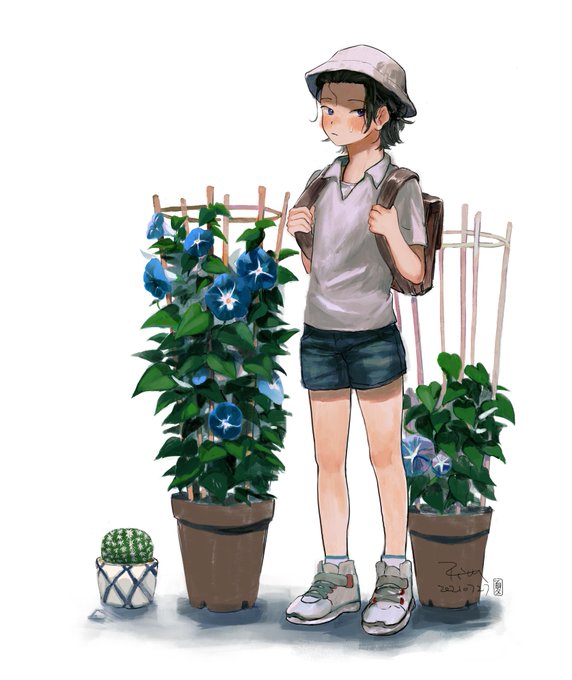 「植木鉢 シャツ」のTwitter画像/イラスト(人気順)