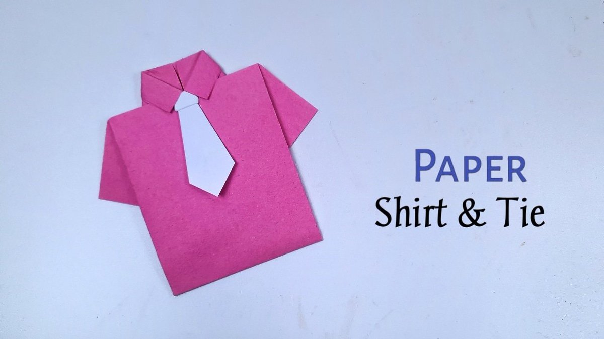 Sunil_Creation_'s tweet photo. New Craft👉https://t.co/WQWsG3T50L
Paper Origami Shirt And Tie Making... https://t.co/X2UrIEvSr0