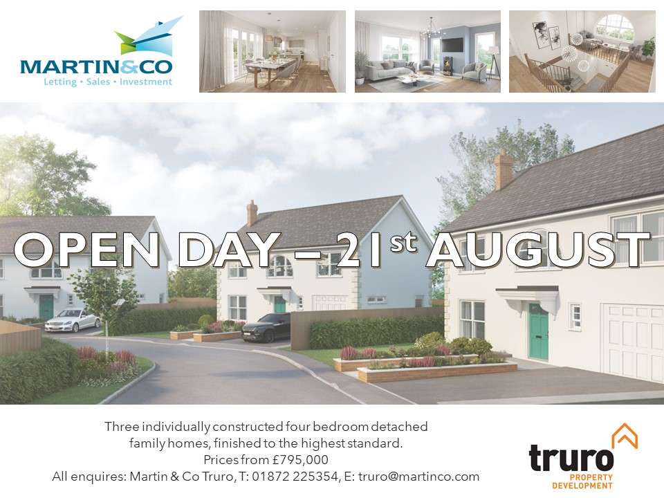 mac_truro's tweet photo. New homes in Carbis Bay! Site open day released with some amazing 'one day only' offers available. Contact us now to book a guided tour of this exclusive new development! truro@martinco.com https://t.co/TA5RaYrPGc