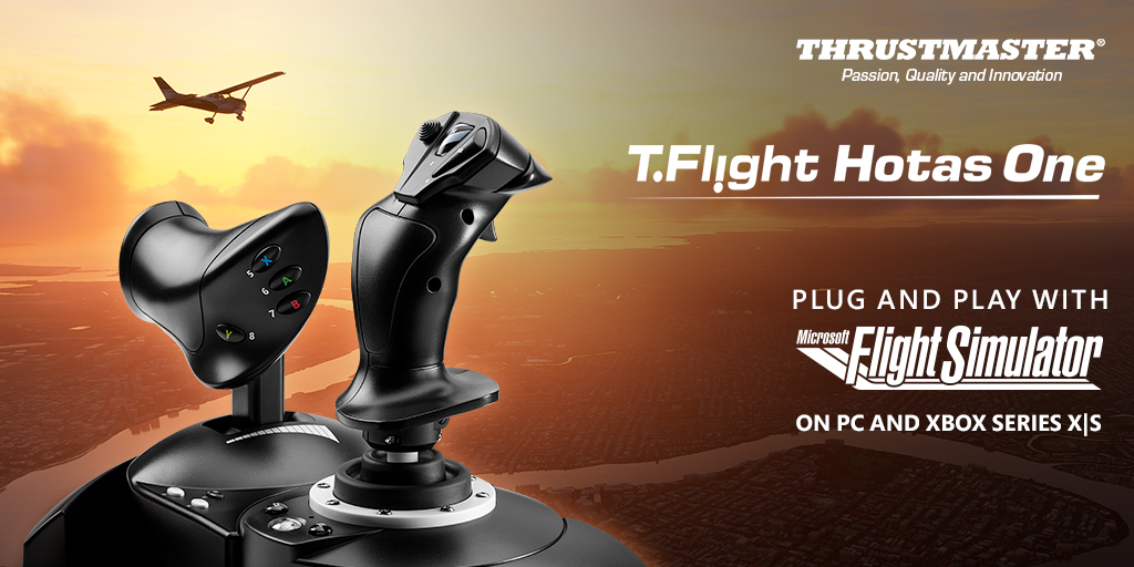 Thrustmaster T-Flight Hotas One Joystick for Xbox One, Series X/S, and PC