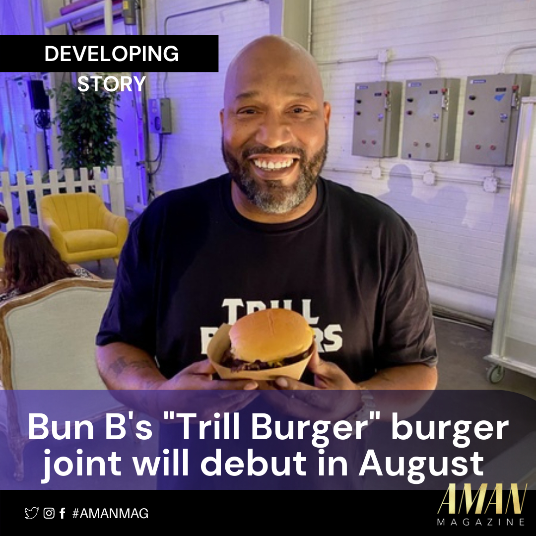 Aman_Magazine's tweet photo. Bun B's New Burger joint "Trill Burgers" will debut in August. Trill Burgers will debut as a pop-up at Sticky’s Chicken in Houston, Texas. Bun B will feature west coast inspired thin, crispy-edged burgers.
#houston #htown #BunB #TrillBurger #celebnews #AmanMag #foodie #getinm https://t.co/tQolKHNNs2