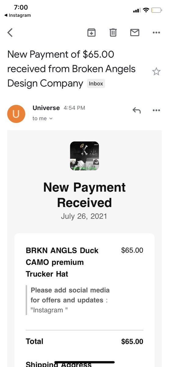 BrokenAngelsDC's tweet photo. Made our first online sell …join the BRKN ANGLS DC fam https://t.co/5k6hUboPmZ