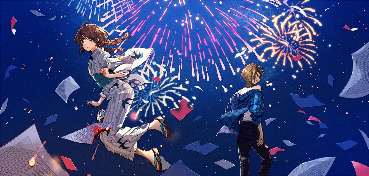 スガリさんシリーズ新作 スガリさんの感想文は絶え間ない嵐の中 銀河鉄道の夜 編 けーしん のイラスト