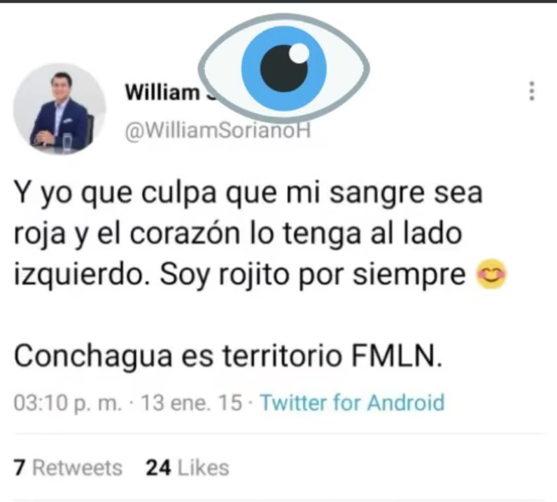 AleMozWeiB's tweet photo. @WilliamSorianoH Su pasado lo persigue señor diputado 🤣😂🤣😂🤣 https://t.co/qsRzROzF4O