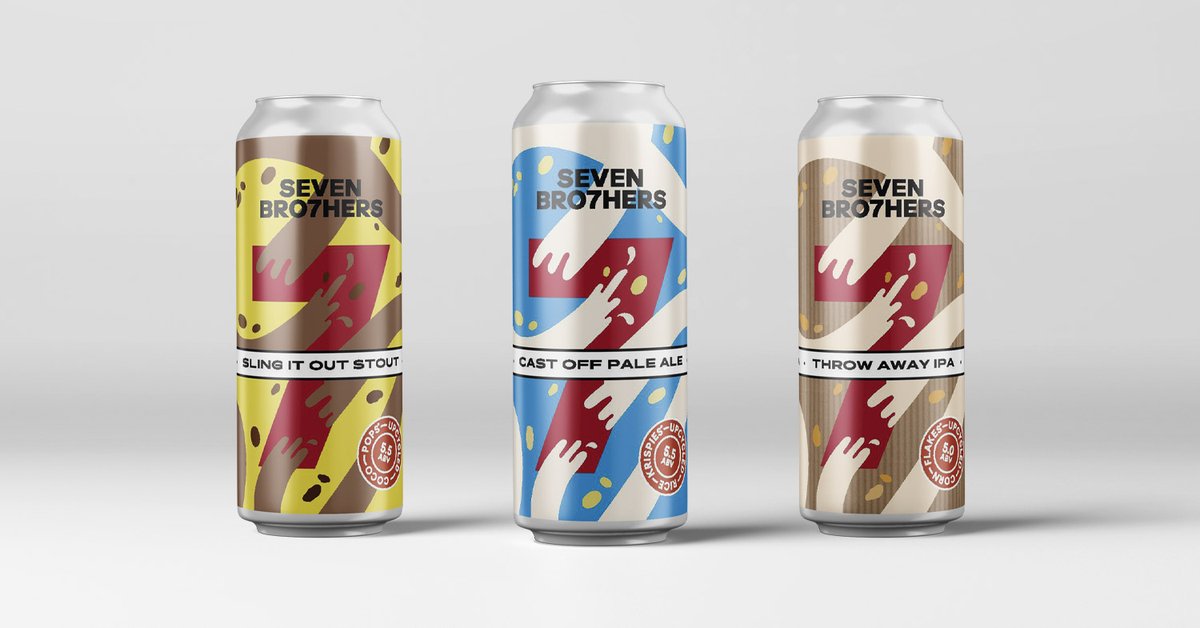 springyardshop's tweet photo. Teaming up with @KelloggsUKI, @SEVENBRO7HERS have taken rejected #RiceCrispies, #CornFlakes and #CocoPops and used them in their beers! As soon as we heard about these, we immediately switched out our usual breakfast for a cans of these.
—
Available now at https://t.co/r70LsII3VR https://t.co/tV2vG3g93b
