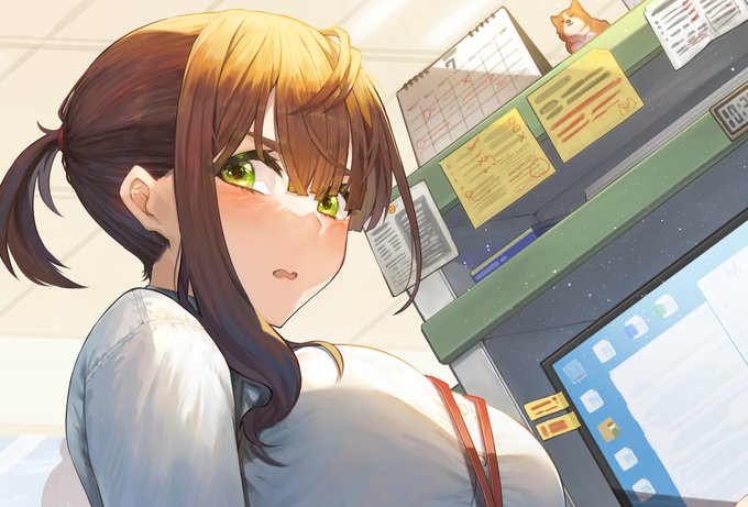 トリビュートイラスト集『OLーoffice loveー』と『くろタイツEXTRA』の発売を記念して、「OL」と「タイツ」の二つのテーマで応援イラスト描かせていただきました。

一粒で二度美味しいので是非ご覧になってください。

イラスト全体はGAKAKU様(
@GAKAKU_PR
)にて公開です。

https://t.co/AMSR0HoffU 