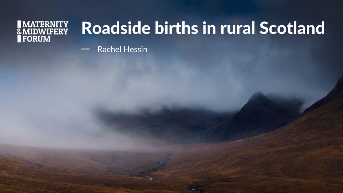 Read the article: bit.ly/3i5uPCA

Do you know someone who has given birth on the roadside or in a car park? In the rural North-East of Scotland, this is a scary reality for some and a worrisome possibility for many.

<a href="/rachelsarah_h/">Rachel</a>