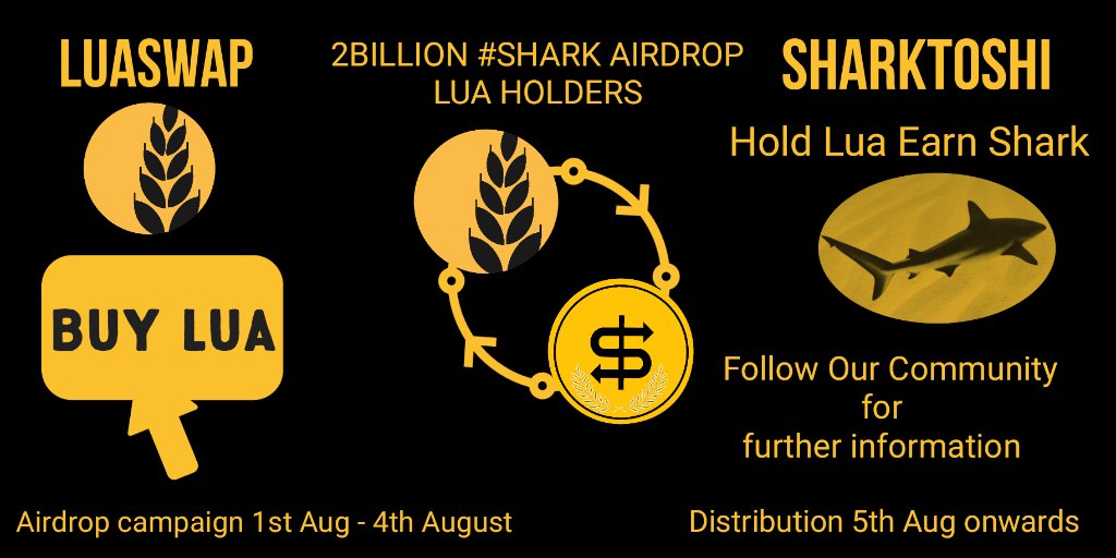 ToshiSharks's tweet photo. @coingecko SharkToshi #SHARK Satoshi's Version of SharkTank

#philanthropy #LuaSwap 
#EducationForAll #HealthForAll #healthcare #SharkWeek #SharkChain #Shark #TomoChain https://t.co/EMKCx00tLn