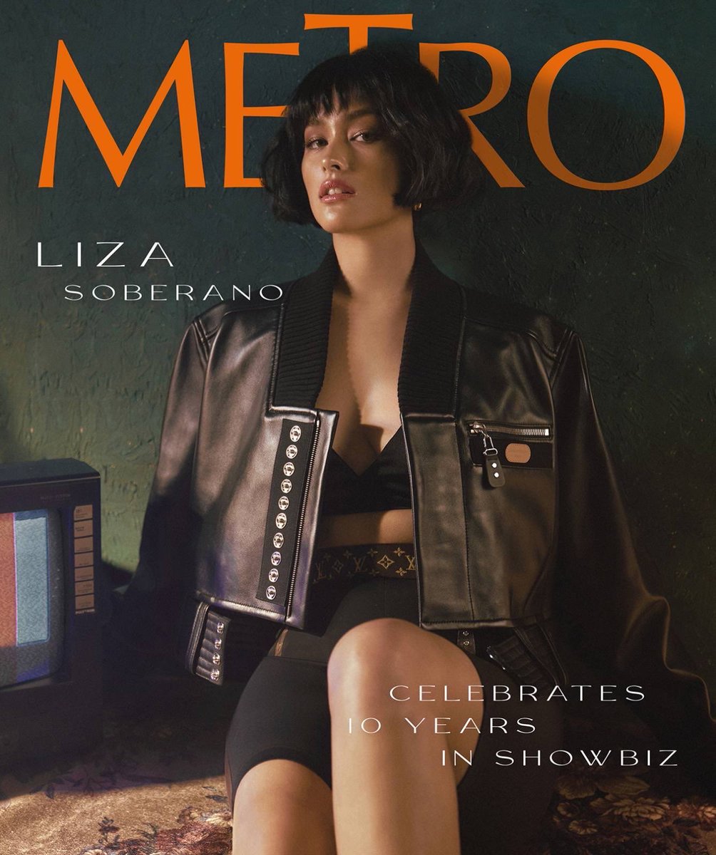starmagicphils's tweet photo. Ahead of her 10th showbiz anniversary, #LizaSoberano returns as a muse for Metro. She  talks about her journey of finding and owning her voice in an industry where authenticity can be a double-edged sword.
 
#MetroXLiza #LizaSoberano

Read more here: https://t.co/uWNNJJNI6C https://t.co/IGngj3lYcj