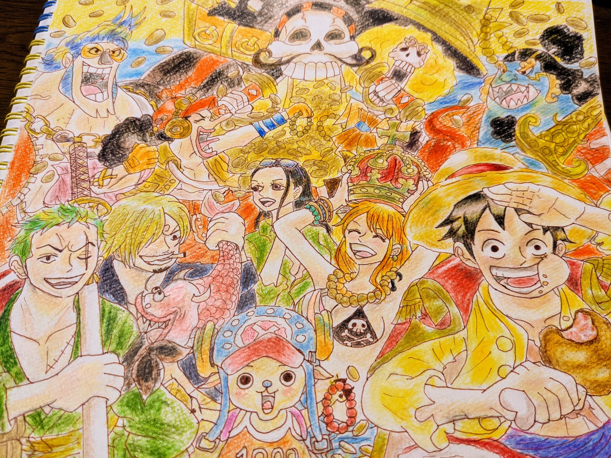 麦わらの一味イラスト Twitter Search Twitter