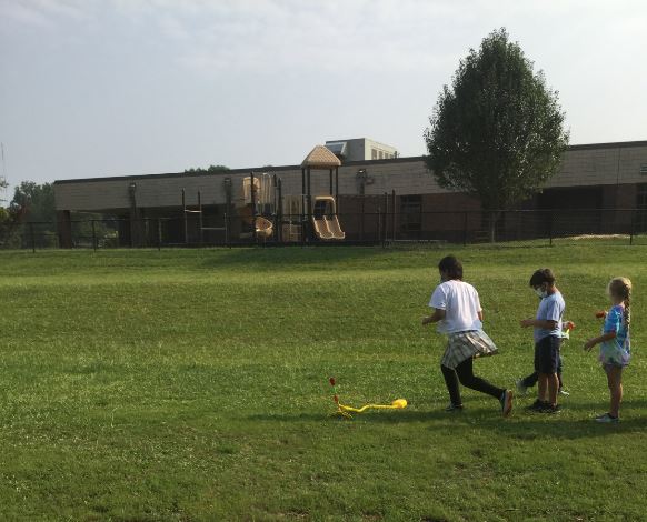 westcliffe_elem's tweet photo. Summer Camp Fun-Westcliffe Elementary campers became astronauts as they stomped their rockets into space!  Our students had a rocket discussion with Mr. Eric Roper who is an expert in the field of rocketry. Way to go Wildcat pioneers!  To infinity and beyond!!! https://t.co/gKF9HPavcr