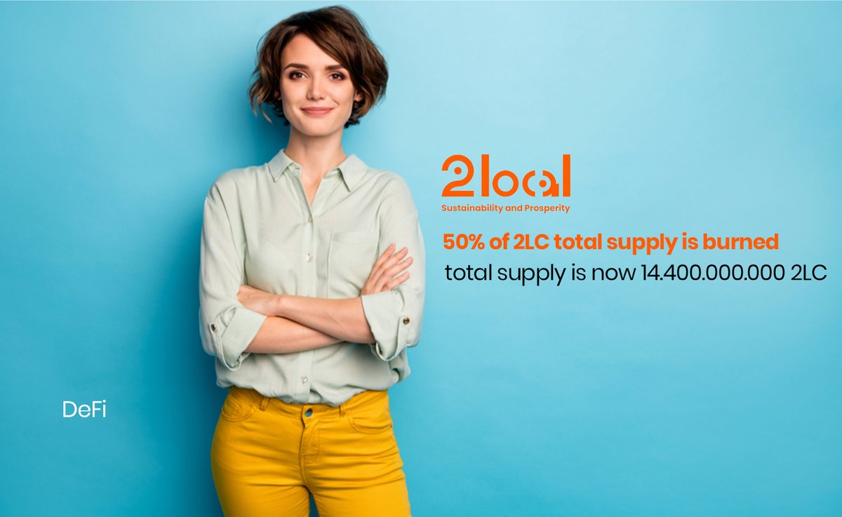 Korean2local's tweet photo. It's fantastic news for you, dear users.
Half of the 2LC tokens were burned by the 2local team. 
The current total supply is 14,400,000,000. 
To improve the quality and quantity of the 2local project, we are committed to meeting our obligations day by day. https://t.co/esZRU9xpqX