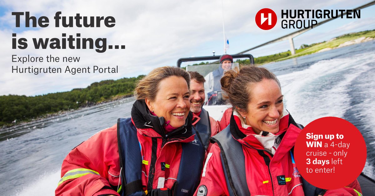 💥 WIN A CRUISE COMPETITION - Only 3 days left! 💥

Yet to sign up to our brand-new Agent Portal? Delay no more as there are only 3 days left to be entered into our competition to win a 4-day British Isles cruise departing in May 2022. 

Sign up now: bit.ly/HRGAPortal