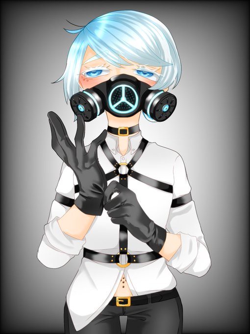 ガスマスクのtwitterイラスト検索結果