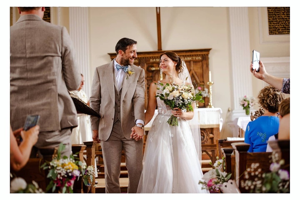Yesterday was an absolutely BEAUTIFUL day to capture my friends Millie &amp; Tom on their wedding day in West Stockwith. 

It was a true village wedding with Millie walking through the village from her house to the church, bridesmaids and flowergirls in tow,… instagr.am/p/CR1YOtMBySq/