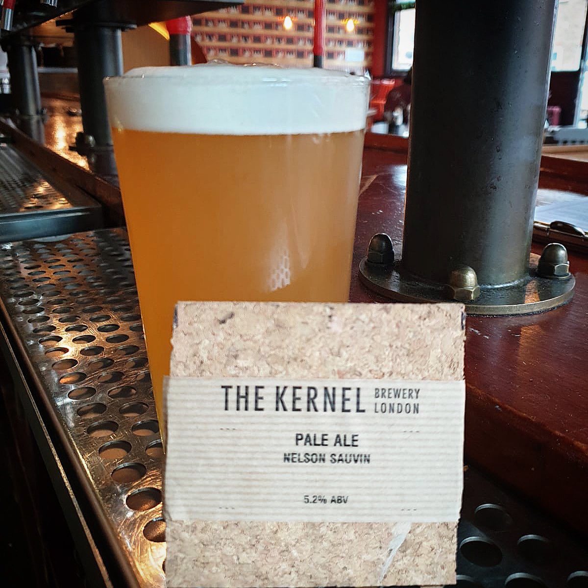 jollybutchers's tweet photo. Is it hoppy hour yet? 👀 
Also on tap this week we have a delish pale ale from @kernelbrewery 
•
•
•
#thejollybutchers #kernelbrewery #kernelbrew #paleale #nelsonsauvin #craftbeer #ale #craftbeerpub #stokeylocal https://t.co/vg8aihEpFu