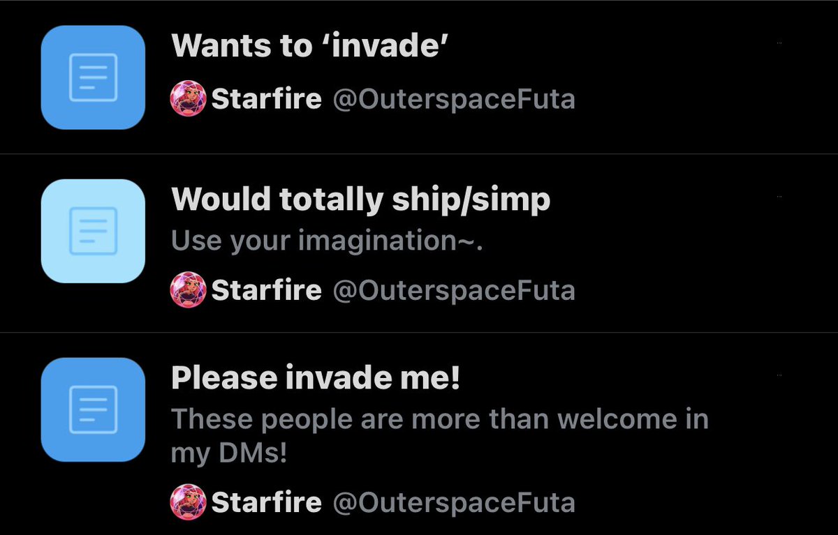 What’s in it for me?
@OuterspaceFuta