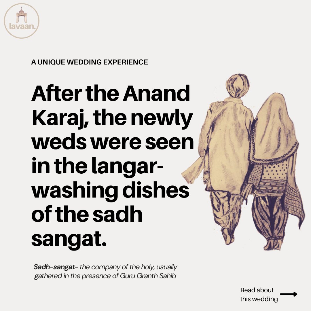 YourLavaan's tweet photo. 🥺 A unique wedding experience

Is this something you would consider doing?

#sikh #sikhi #sikhs #sikhism #sikhwedding #sikhweddings #sikhmarriage #sikhmarried #sikhbride #sikhbrides #sikhtemple #sikhismੴ  #sikhmodels #sikhworld #sikhpath #seva #gurdwara #anandkaraj #yourlavaan https://t.co/69iN8BFExv