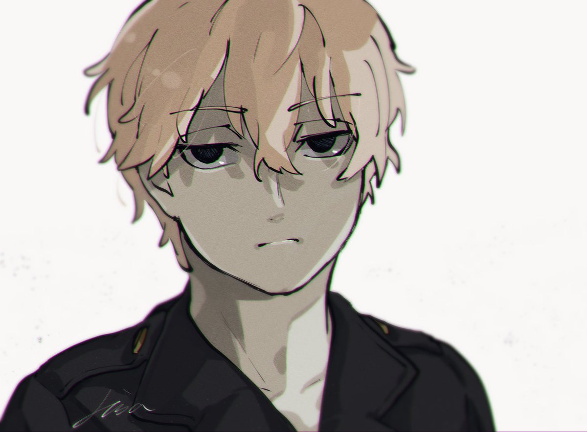 中1 マイキー 場地 あさぎのイラスト