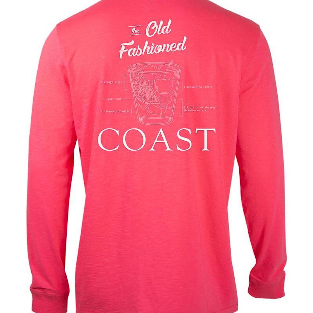 What better way to celebrate #ScotchWhiskyDay than with the Coast Old Fashioned Seashore Tee?  buff.ly/3BFYREN

#CoastBound #DontStressJustCoast #CoastIsClear🦀