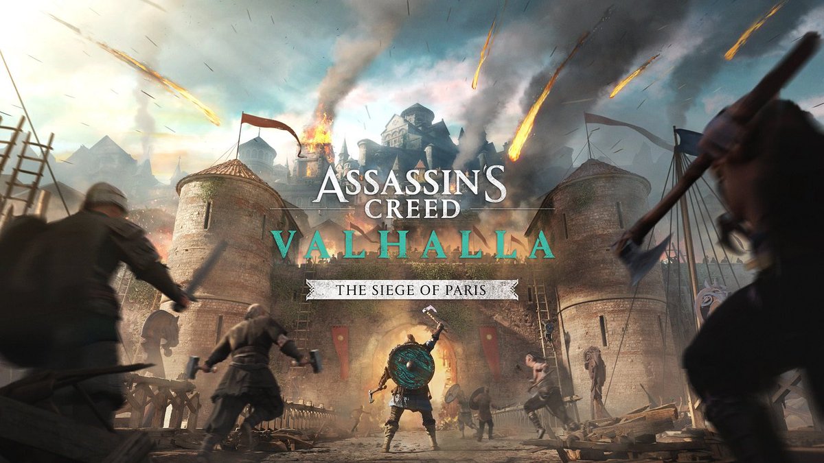 PlaytalityG's tweet photo. Play through some of the most infamous conquest battles in Viking history with Siege of Paris - Coming to Assassin's Creed Valhalla August 12🤯🤩

#acvalhalla #PlayStation #XboxSeriesX https://t.co/64hrLfMcXo