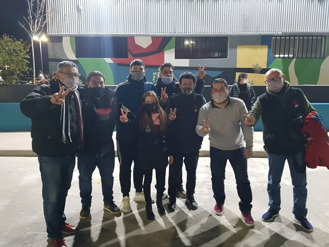 MedagliaUC's tweet photo. Ayer participe de la presentación de la lista del Frente de Todxs Avellaneda.

Luego nxs acercamos al homenaje a nuestra querida Jefa Espiritual a 69 años de su inmortalidad. 

#EvitaVive https://t.co/psnuo94wQw