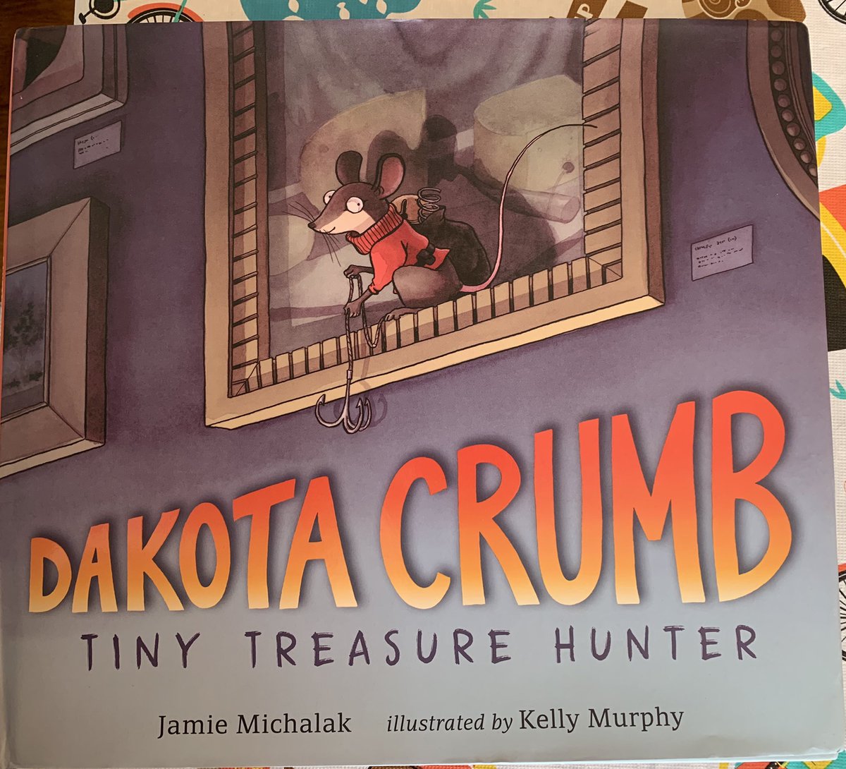 ELAvannostrand's tweet photo. @Jamie_Michalak #kellymurphy @Candlewick Dakota Crumb Tiny Treasure Hunter is headed your way @nursepooh1! #BookPosse 🐭🔎 You are going to love it! It was perfect timing because my kids and I had just watched Night at the Museum. They made some fun connections. https://t.co/q3lrZhSmF7