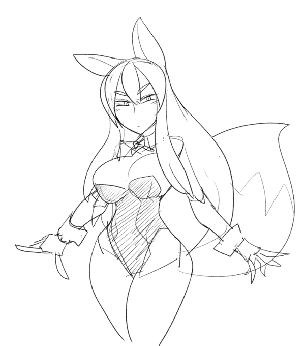 らくがき
ひさびさの狐 