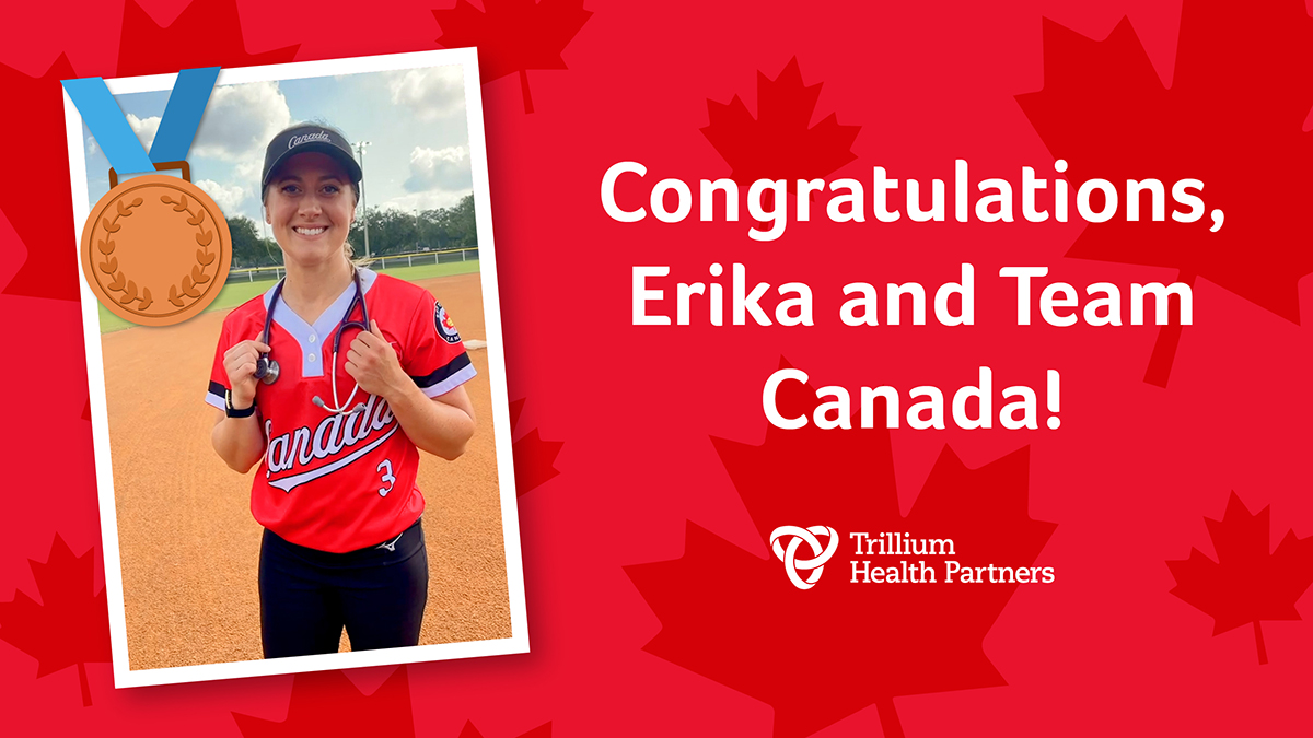 THP_hospital's tweet photo. Congratulations to the #TeamCanada women's softball team, and especially THP's @erikapolidori, on earning bronze at the #Tokyo2020 Olympic Games! 🥉👏

You've made your community and country so proud. #BetterTogetherTHP https://t.co/vuO4MOmIR7