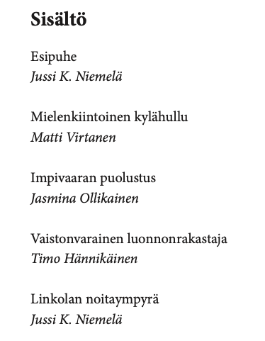 jussikniemela's tweet photo. Linkolan perintö on nyt ennakkotilattavissa oheisesta linkistä. Kirjat lähtevät tilaajille heti, kun tulevat painosta. Hinta sisältää postikulut Suomessa.
Muistakaa laittaa yhteystietoihinne puhelinnumerot! @MVirtanen @JJOllikainen @KovasanaK #Linkola
https://t.co/hsha5OvW43 https://t.co/lxtgh5Ybre