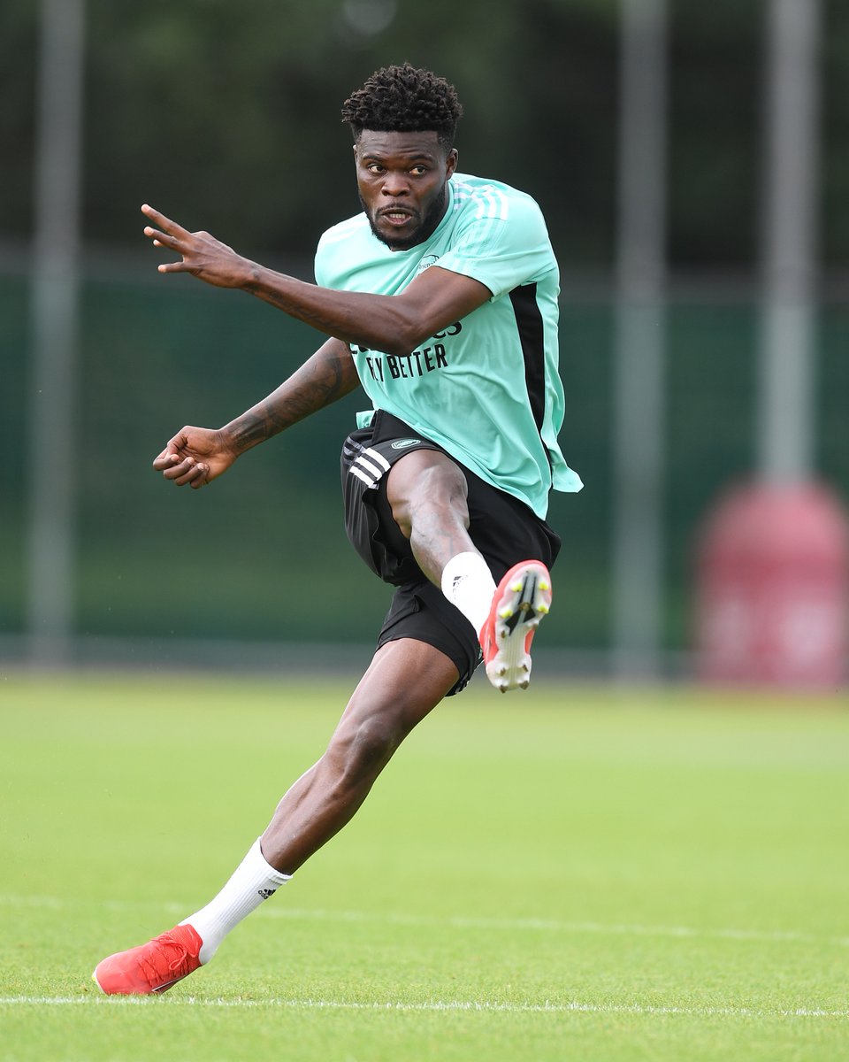 Arsenal's tweet photo. 🎯 @Thomaspartey22 https://t.co/9QqjfltjTA