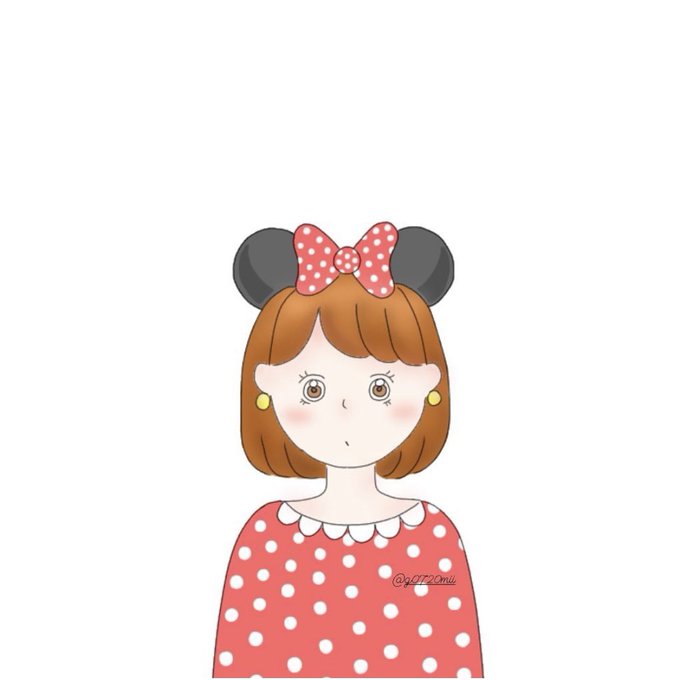 ミニーマウスのtwitterイラスト検索結果