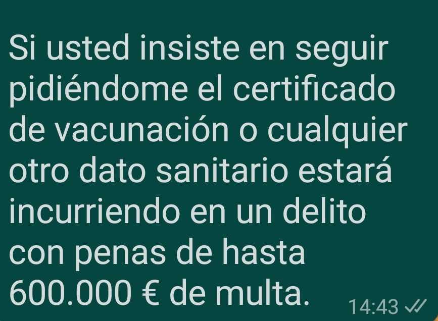 DaniWolv's tweet photo. 🔴Código QR para enseñar en los establecimientos.👍👍 https://t.co/fNpJvWkKzi