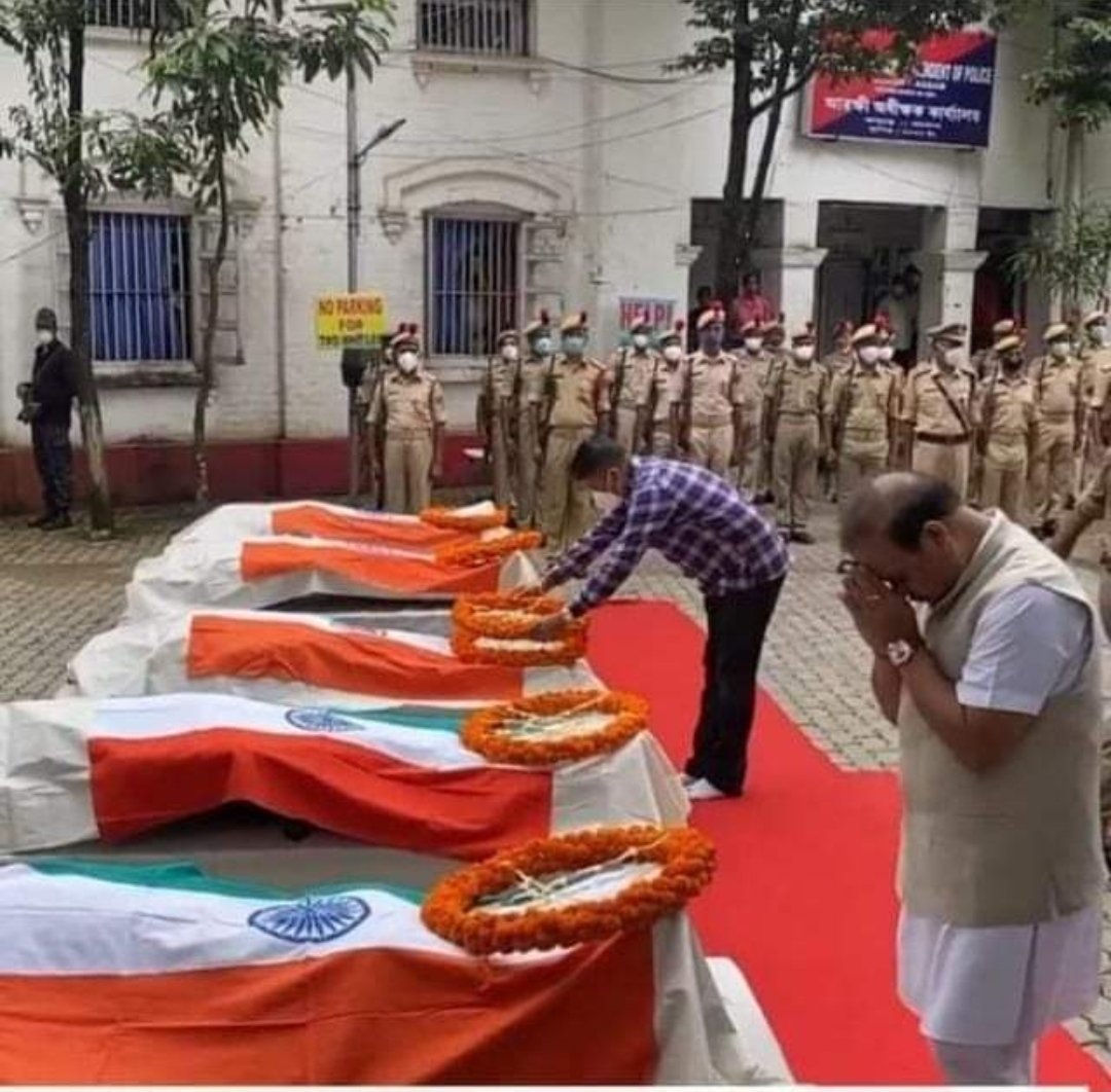 MizosThe's tweet photo. We mourn the unfortunate loss of lives. And the Deepest condolences to all the victims and their family. We detest @himantabiswa 's tactics. @ndtv @htTweets @TimesNow @TOIIndiaNews https://t.co/fXgNjOafLg