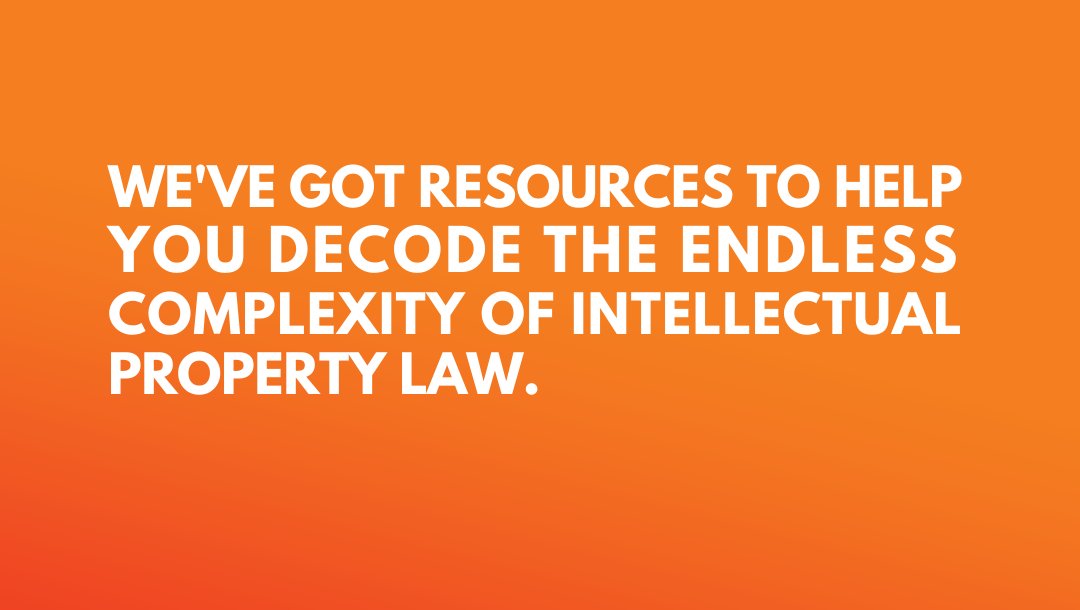 We've got resources to help you decode the endless complexity of intellectual property law. Check out our free resources here: bit.ly/3y6dsr6

#TakeCreativeControl #TCC #creativecontrol #creatorsofcolor