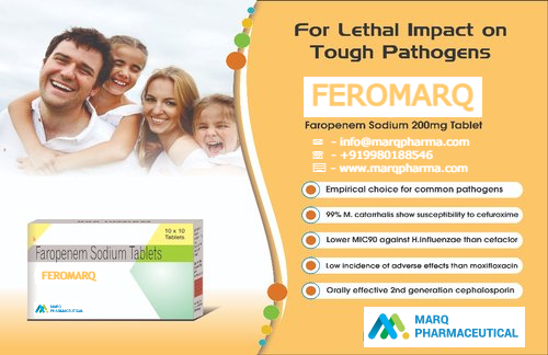 MarqPharma's tweet photo. #Faropenem Sodim is an #antibiotic medicine that is used to treat various #bacterial #infections such as infection of the #respiratorytract, #urinarytractinfection and #skininfection. #feromarq

MARQ PHARMACEUTICAL, a leading #Healthcare / #Lifesciences company #pharmaceuticals https://t.co/zwdbh6jqiT