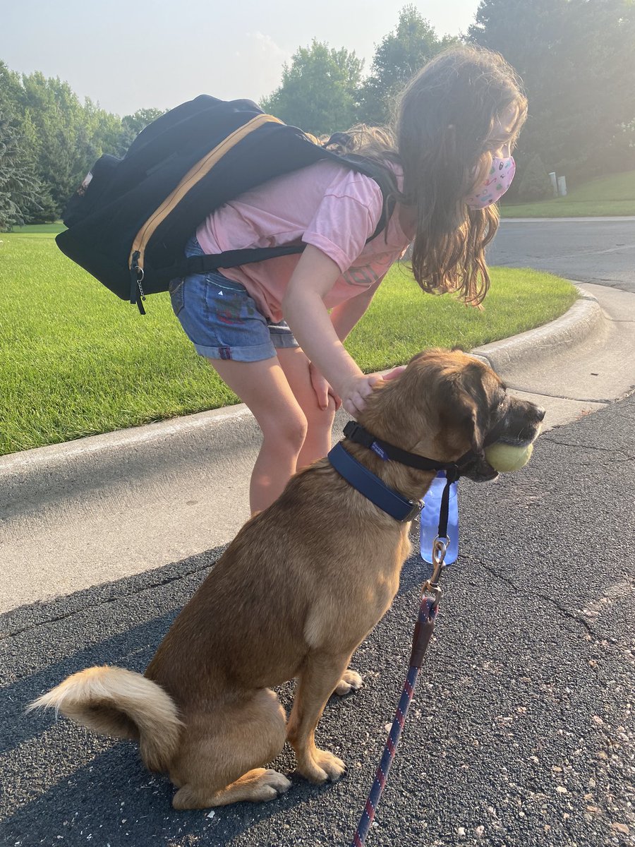 Good morning! It’s a beautiful morning here. Dart, and my daughter are waiting for the school bus. I’m so grateful for summer school this year. I’m happy my community offered this opportunity to my daughter. #thankyouteachers #thankyoubusdrivers