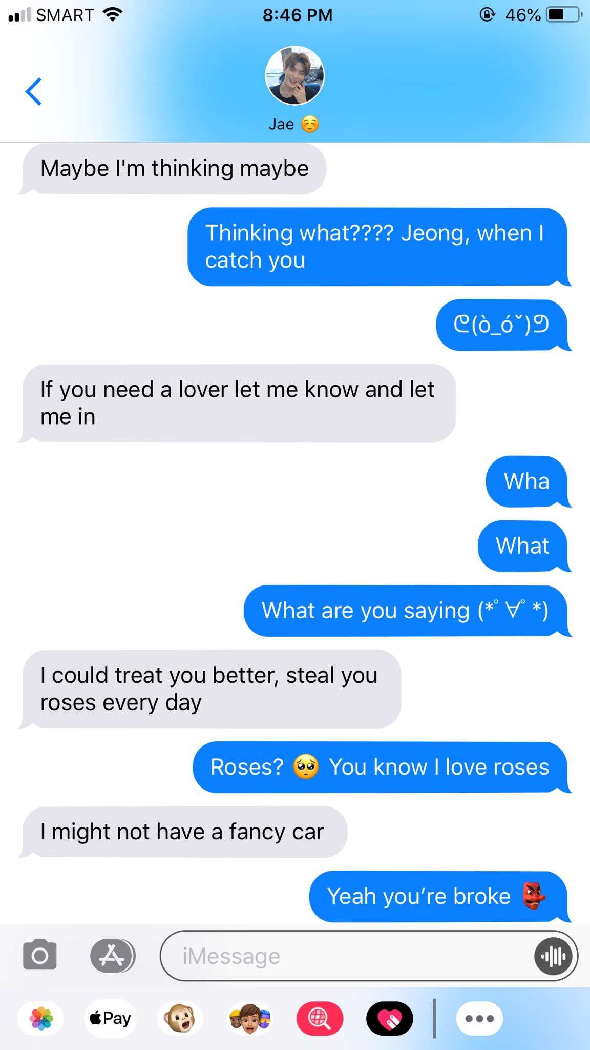 ᶜʳʸˢᵗᵃˡ on Twitter "A jaeyong two tweets au where Jaehyun confesses to