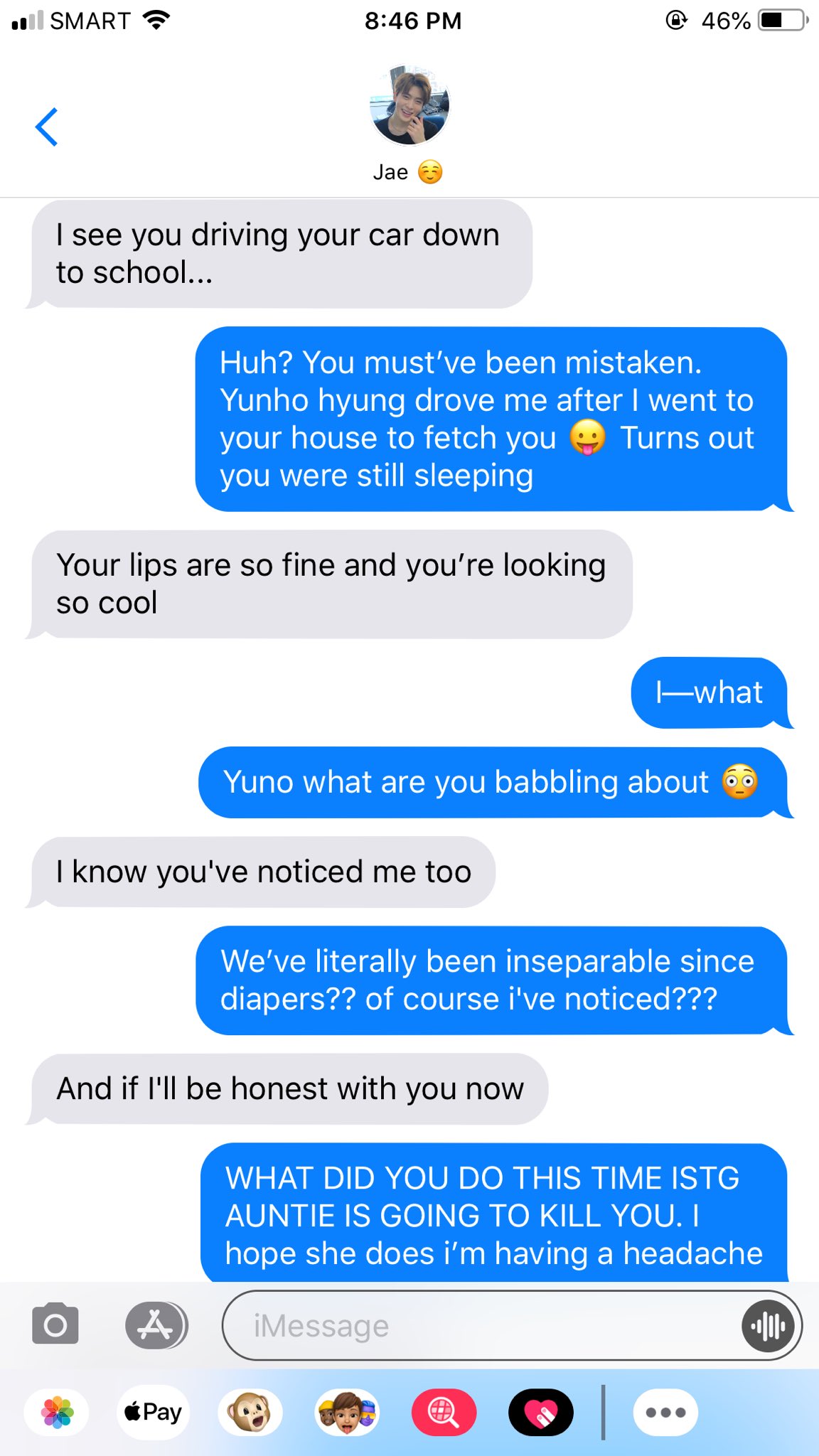 ᶜʳʸˢᵗᵃˡ on Twitter "A jaeyong two tweets au where Jaehyun confesses to