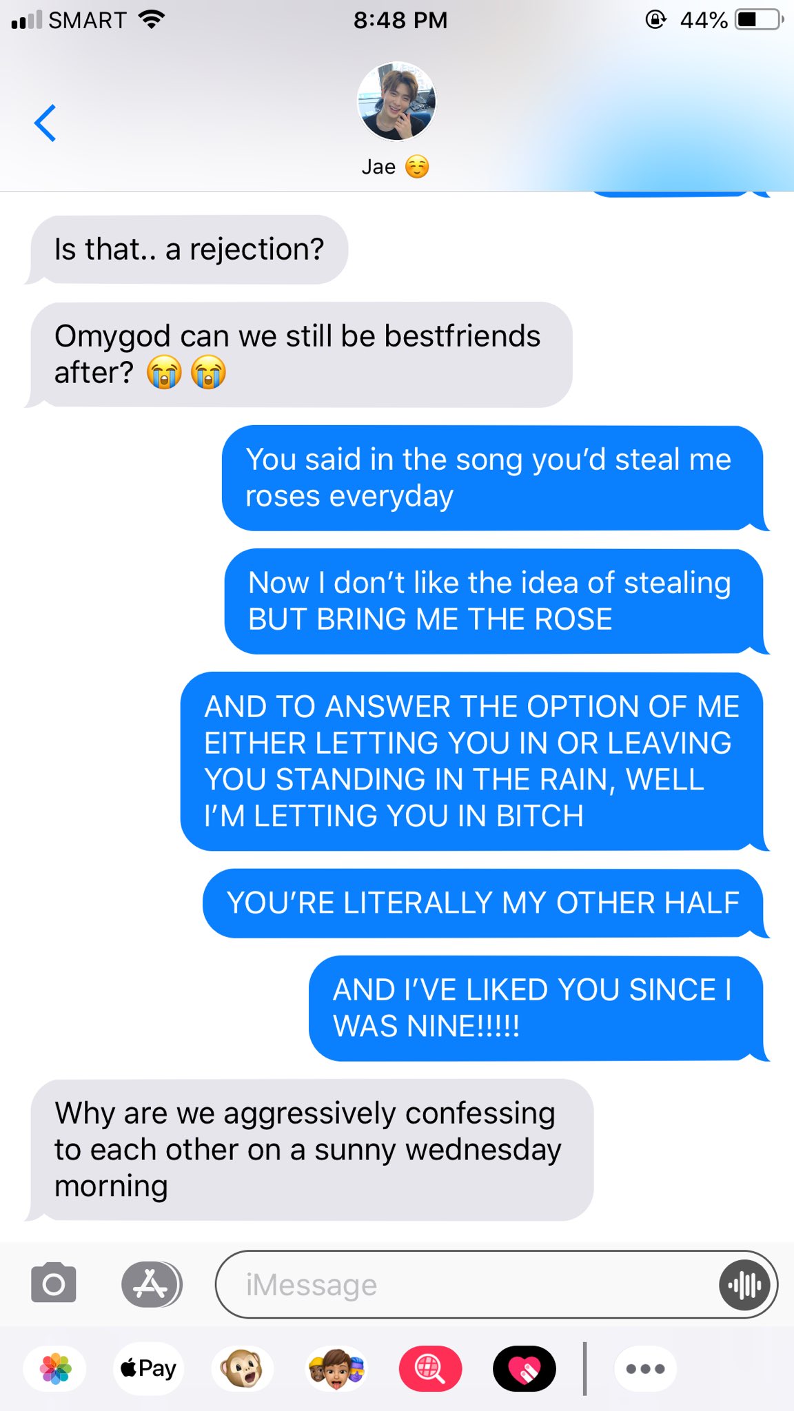 ᶜʳʸˢᵗᵃˡ on Twitter "A jaeyong two tweets au where Jaehyun confesses to