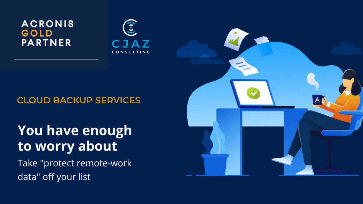 Are you confident your backup schedule works?

Don't gamble on your #BackupRoutine choosing the right #ITpartner is crucial to the success of your business.

See for info cjaz.co.uk/office365-back…

#datamanagement #datasecurity #dataprotection #itsupportlondon  #office365 #acronis