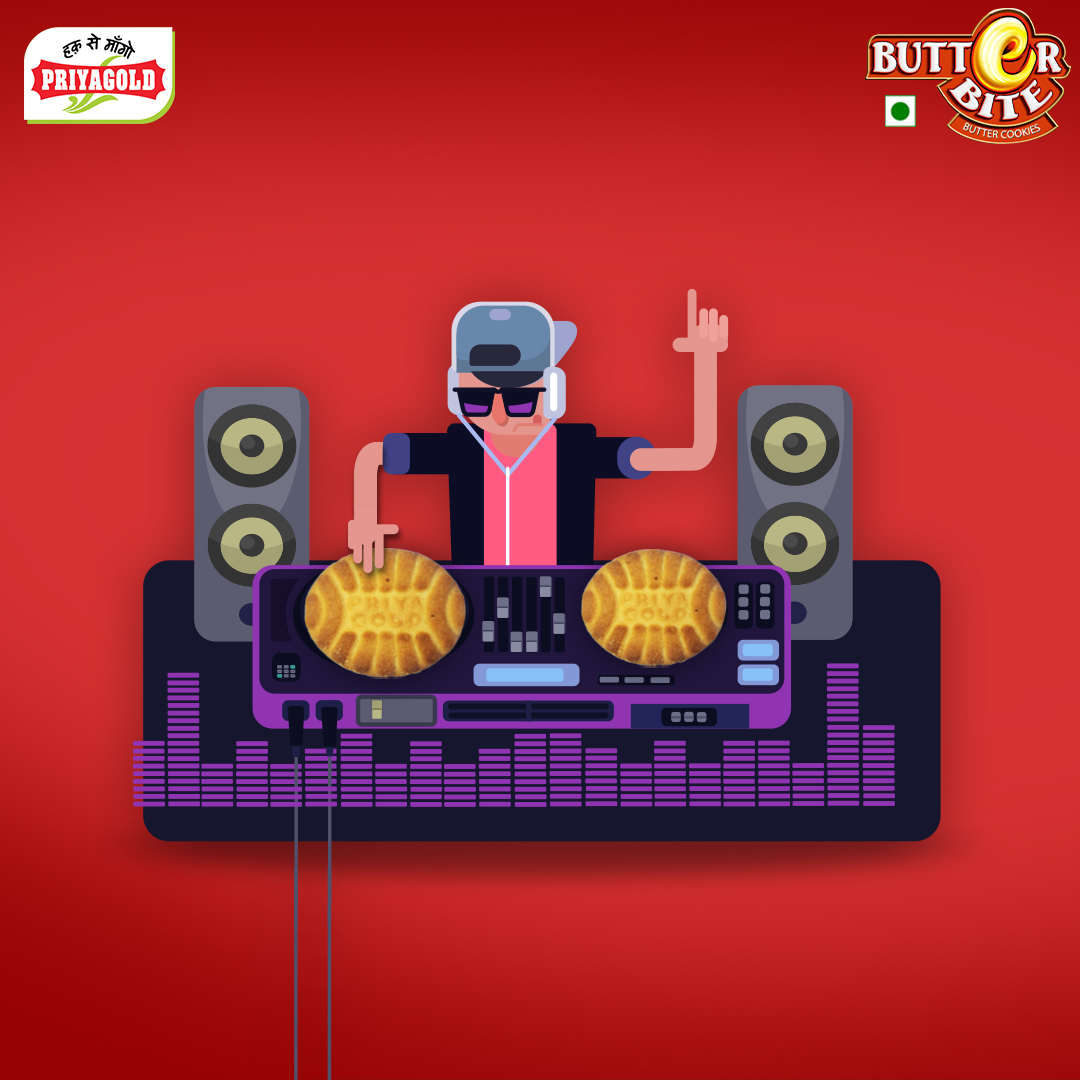 You must have your snacks before trying to get everyone to dance to your beat.

Keep munching on our Priyagold Butter Bite made with extra butter to help you never lose that energy you bring to stage.

To know more about other Priyagold products, visit: priyagold.com