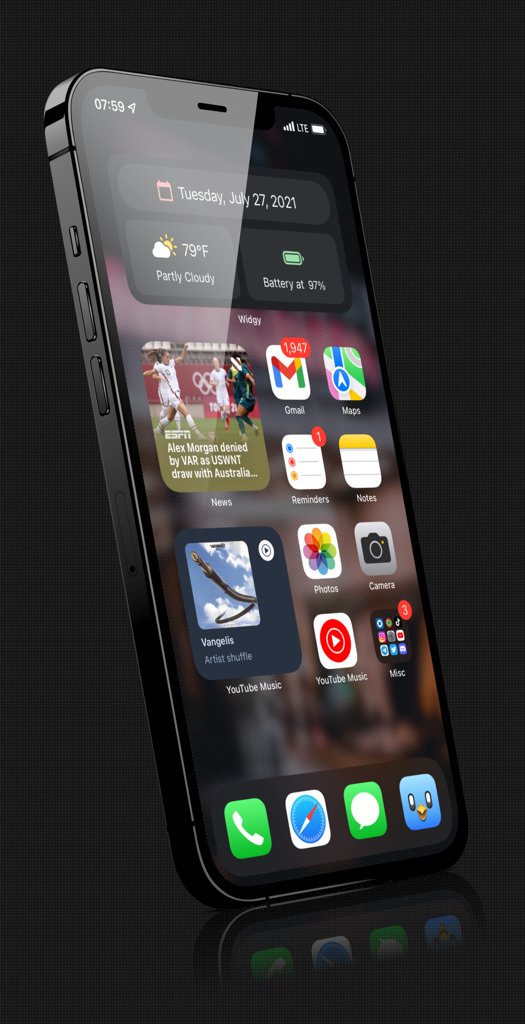 Kothuq's tweet image. #Widgy #iOS15beta3 
@screenshot_pro