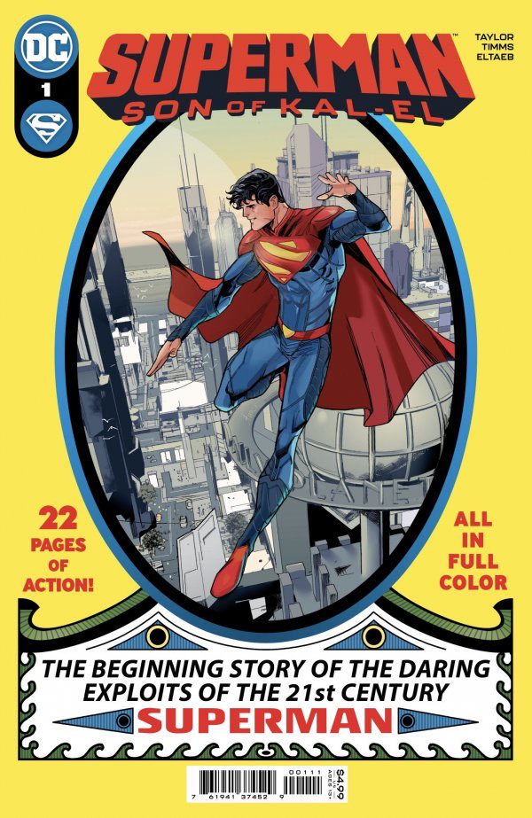 FanboyClay's tweet photo. #SupermanSonofKalEl is a breath of fresh air. Many were upset with the sudden growth of Jonathan Kent. Tom Taylor is setting Jon up to one day be named Superman. @TomTaylorMade starts the series with a beautiful concept that can lead to dangerous consequences. #OneTweetReview https://t.co/gjpmhNn825