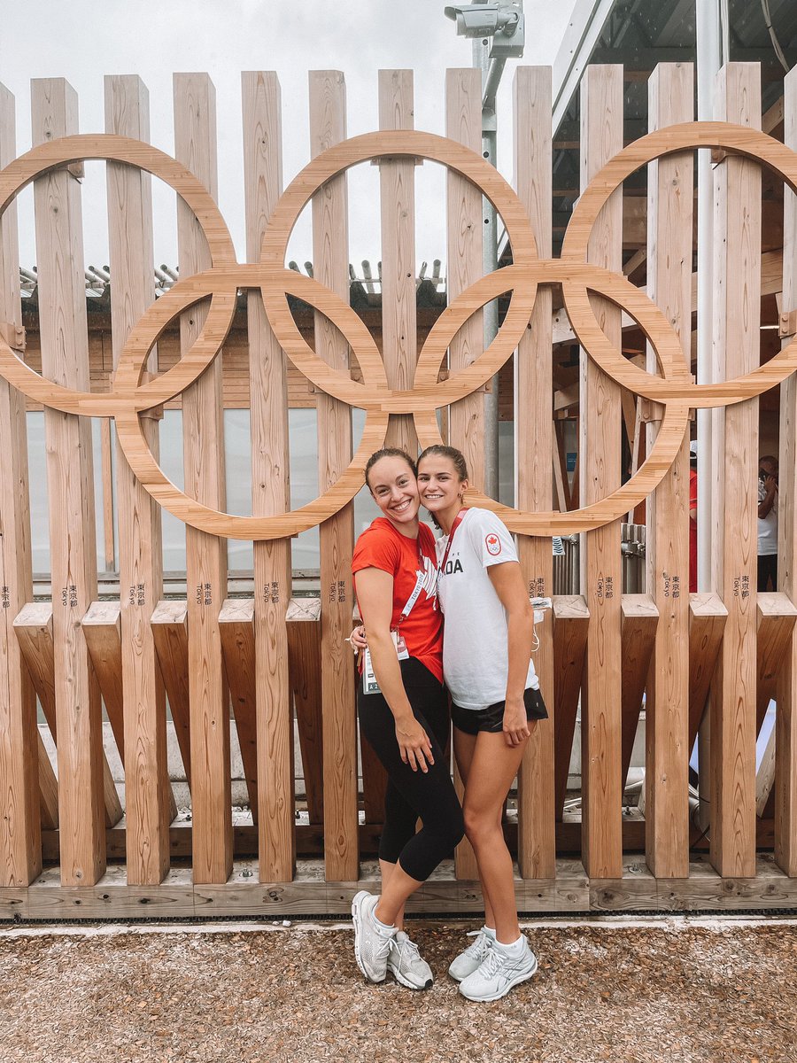 WE HAVE ARRIVED! Oldest and youngest under the rings! 🥺❤️ #Tokyo2020 #OlympicGames