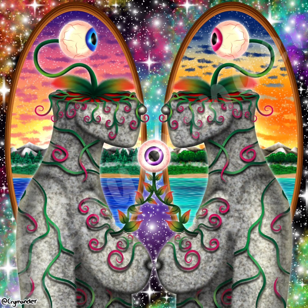 Crymander's tweet photo. " Sapphic Statuesque "
The love between them, eternal.
#digitalartwork #digitalscenery #digitaldrawing #digitalartist #digitalart #digitalillustrations #trippyartwork #psychedelicart #psychedelic #psychedelicdigitalart #witchyart #goddessenergy #unusualartwork #sapphic #lesbian https://t.co/gt6pqgfLSV