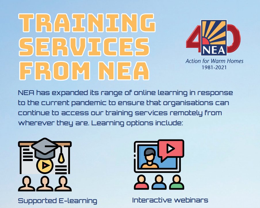 NEA_UKCharity's tweet photo. Find out about our range of supported e-learning and interactive webinars here: https://t.co/IPzgpgwnld
#NEATraining https://t.co/SRUQty0DX5